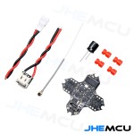 Hot Sales JHEMCU GSF405A AIO MPU6000 F405 Flight Controller BLHELIS 5A 4in1 ESC ELRS 2.4G RX 1-2S 25.5X25.5mm for FPV Drones